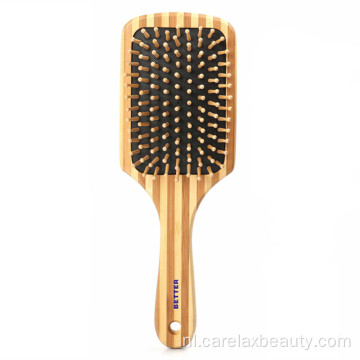 Natural Bamboo Paddle Massage Hairbush